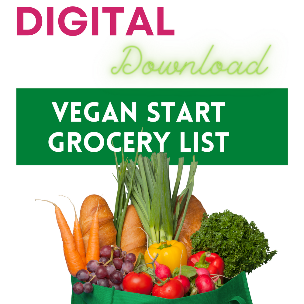 Vegan Start (Grocery list and tips)