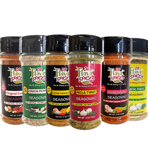 
                  
                    KITCHEN ESSENTIAL 6 PACK (Original,Creole,Creole Lemon,Onion Pepper,Garlic Herb & Nola Twist)
                  
                